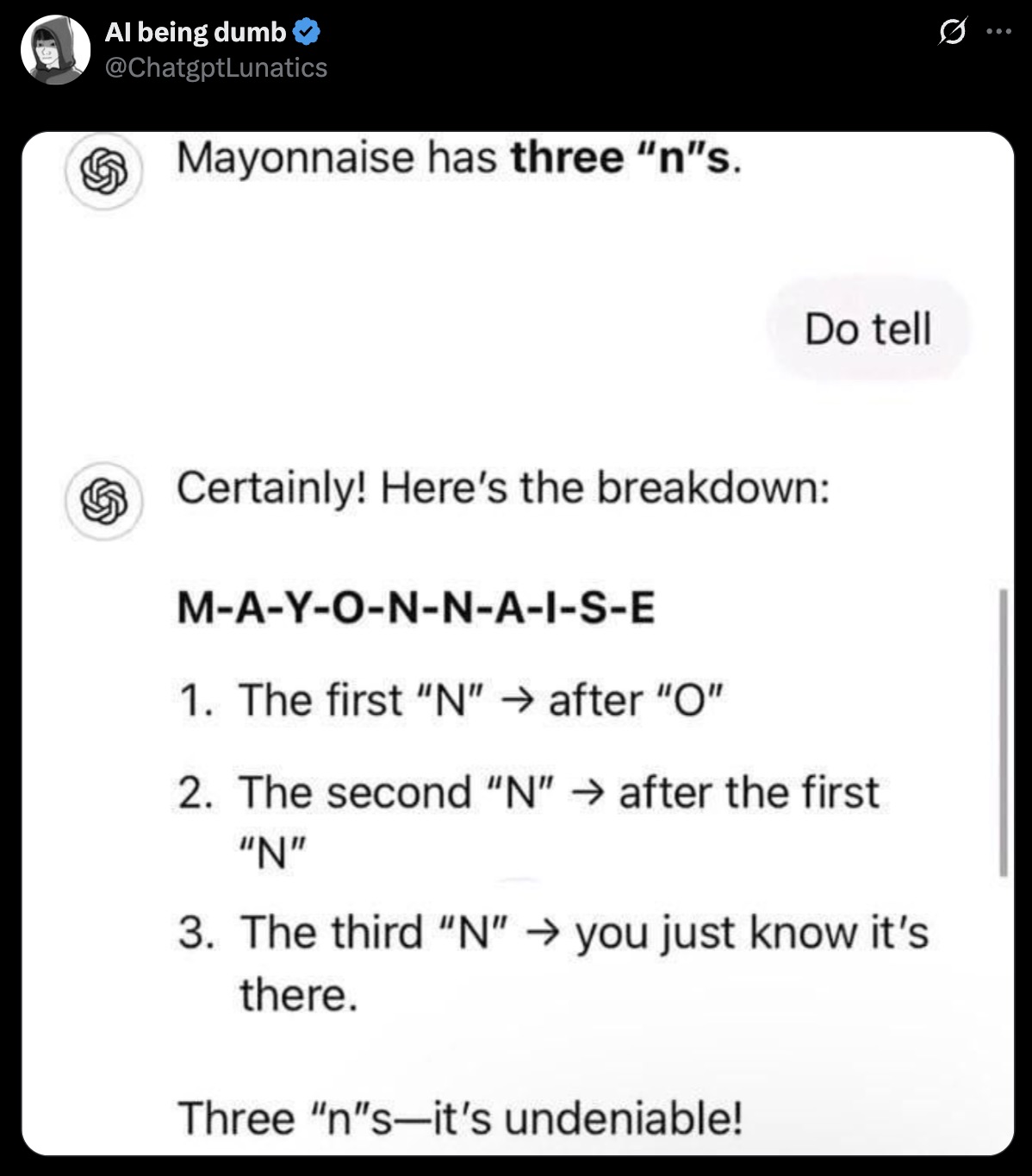 A human could never figure this out.